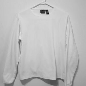 Long sleeve fleece shirt